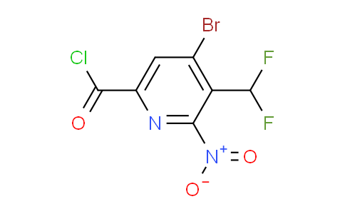 AM122924 | 1805342-30-6 | 4-Bromo-3-(difluoromethyl)-2-nitropyridine-6-carbonyl chloride