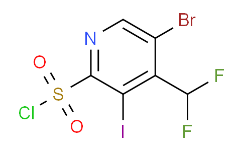 AM122929 | 1805422-18-7 | 5-Bromo-4-(difluoromethyl)-3-iodopyridine-2-sulfonyl chloride