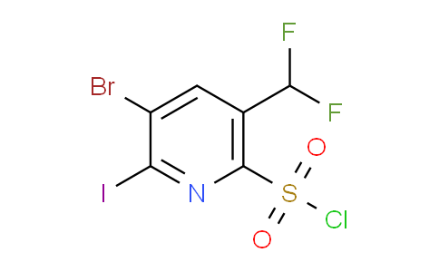 AM122932 | 1806913-41-6 | 3-Bromo-5-(difluoromethyl)-2-iodopyridine-6-sulfonyl chloride