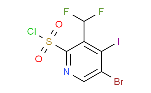 AM122935 | 1805379-21-8 | 5-Bromo-3-(difluoromethyl)-4-iodopyridine-2-sulfonyl chloride