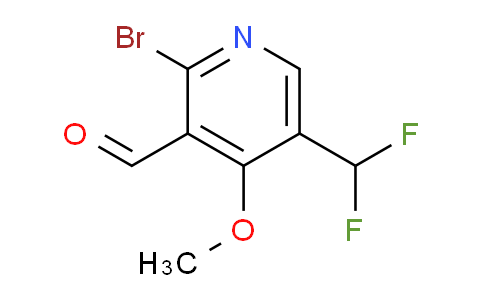 2-Bromo-5-(difluoromethyl)-4-methoxypyridine-3-carboxaldehyde