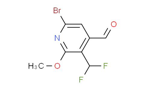 AM122941 | 1805351-51-2 | 6-Bromo-3-(difluoromethyl)-2-methoxypyridine-4-carboxaldehyde