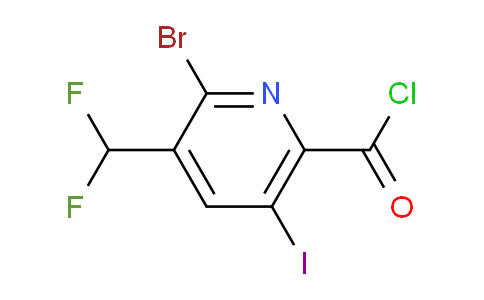 AM122958 | 1806912-66-2 | 2-Bromo-3-(difluoromethyl)-5-iodopyridine-6-carbonyl chloride