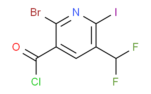 AM122970 | 1805170-58-4 | 2-Bromo-5-(difluoromethyl)-6-iodopyridine-3-carbonyl chloride