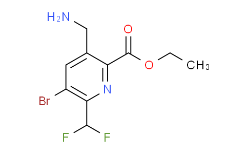 AM122978 | 1806857-58-8 | Ethyl 3-(aminomethyl)-5-bromo-6-(difluoromethyl)pyridine-2-carboxylate