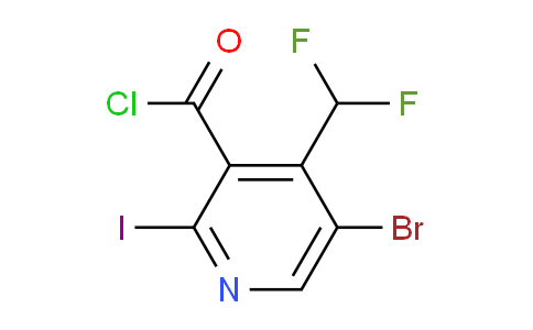 AM122988 | 1804857-22-4 | 5-Bromo-4-(difluoromethyl)-2-iodopyridine-3-carbonyl chloride