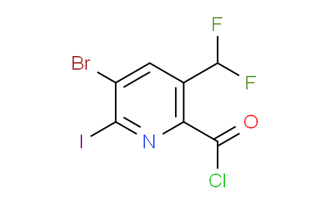 AM122989 | 1804951-95-8 | 3-Bromo-5-(difluoromethyl)-2-iodopyridine-6-carbonyl chloride