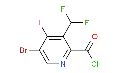 AM122992 | 1805378-70-4 | 5-Bromo-3-(difluoromethyl)-4-iodopyridine-2-carbonyl chloride
