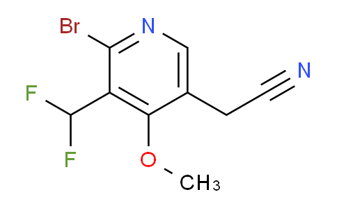 AM122995 | 1805341-32-5 | 2-Bromo-3-(difluoromethyl)-4-methoxypyridine-5-acetonitrile