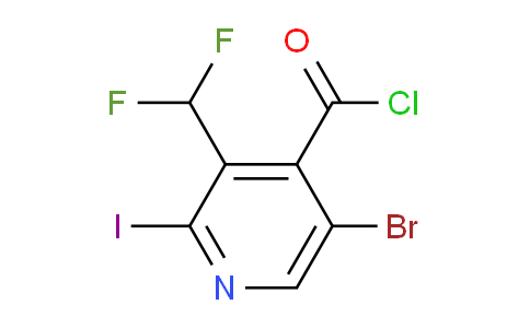 AM122997 | 1806874-02-1 | 5-Bromo-3-(difluoromethyl)-2-iodopyridine-4-carbonyl chloride