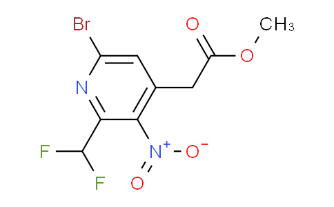 AM123000 | 1805250-75-2 | Methyl 6-bromo-2-(difluoromethyl)-3-nitropyridine-4-acetate