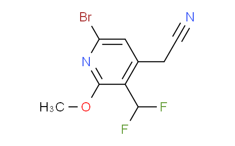 AM123007 | 1804465-00-6 | 6-Bromo-3-(difluoromethyl)-2-methoxypyridine-4-acetonitrile