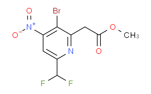 AM123032 | 1806919-04-9 | Methyl 3-bromo-6-(difluoromethyl)-4-nitropyridine-2-acetate