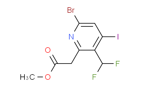 AM123047 | 1805418-96-5 | Methyl 6-bromo-3-(difluoromethyl)-4-iodopyridine-2-acetate