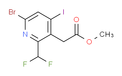 AM123049 | 1807002-36-3 | Methyl 6-bromo-2-(difluoromethyl)-4-iodopyridine-3-acetate