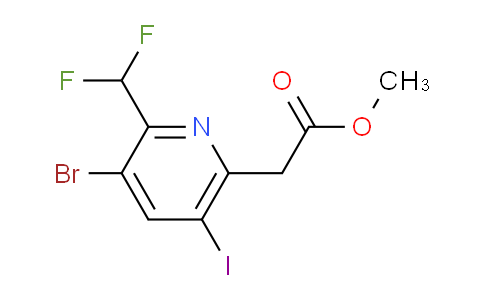 AM123054 | 1805351-32-9 | Methyl 3-bromo-2-(difluoromethyl)-5-iodopyridine-6-acetate