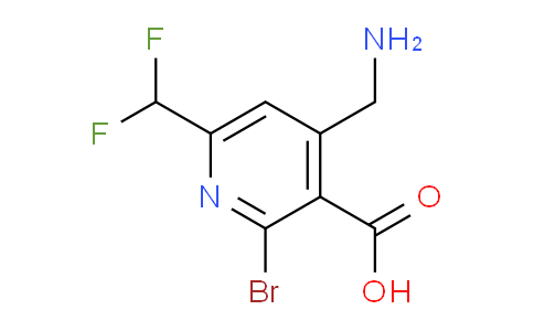 AM123057 | 1806914-18-0 | 4-(Aminomethyl)-2-bromo-6-(difluoromethyl)pyridine-3-carboxylic acid