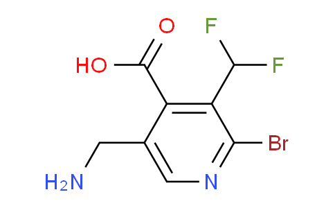 AM123063 | 1805255-62-2 | 5-(Aminomethyl)-2-bromo-3-(difluoromethyl)pyridine-4-carboxylic acid