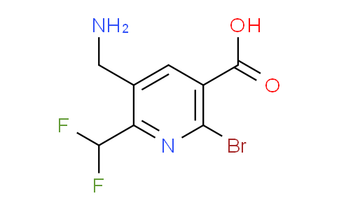 AM123066 | 1805453-72-8 | 3-(Aminomethyl)-6-bromo-2-(difluoromethyl)pyridine-5-carboxylic acid