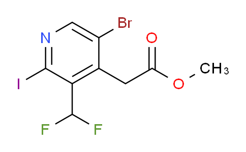 AM123067 | 1806911-25-0 | Methyl 5-bromo-3-(difluoromethyl)-2-iodopyridine-4-acetate