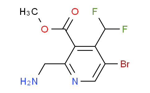 AM123080 | 1804845-10-0 | Methyl 2-(aminomethyl)-5-bromo-4-(difluoromethyl)pyridine-3-carboxylate