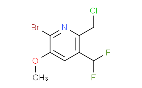 AM123090 | 1806869-16-8 | 2-Bromo-6-(chloromethyl)-5-(difluoromethyl)-3-methoxypyridine