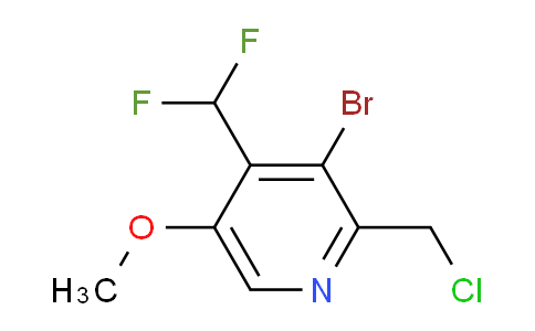 AM123092 | 1805424-30-9 | 3-Bromo-2-(chloromethyl)-4-(difluoromethyl)-5-methoxypyridine