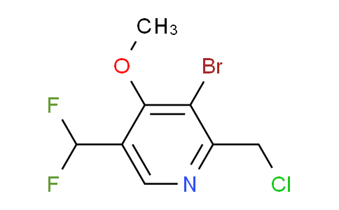 AM123093 | 1807030-53-0 | 3-Bromo-2-(chloromethyl)-5-(difluoromethyl)-4-methoxypyridine