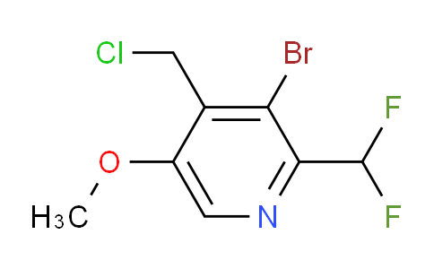 AM123095 | 1805243-07-5 | 3-Bromo-4-(chloromethyl)-2-(difluoromethyl)-5-methoxypyridine