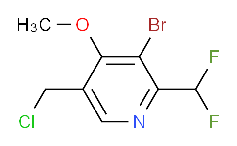 AM123102 | 1804855-82-0 | 3-Bromo-5-(chloromethyl)-2-(difluoromethyl)-4-methoxypyridine
