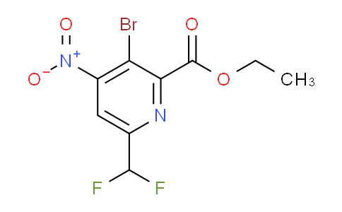 AM123103 | 1805250-11-6 | Ethyl 3-bromo-6-(difluoromethyl)-4-nitropyridine-2-carboxylate