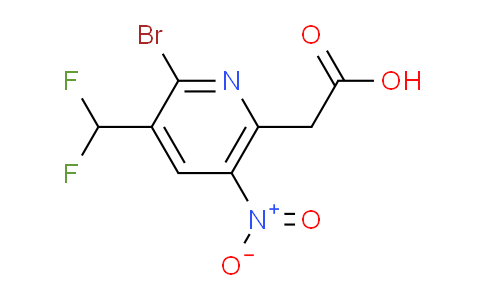 AM123107 | 1805250-23-0 | 2-Bromo-3-(difluoromethyl)-5-nitropyridine-6-acetic acid