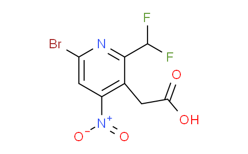 AM123122 | 1805359-68-5 | 6-Bromo-2-(difluoromethyl)-4-nitropyridine-3-acetic acid