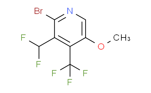 AM123129 | 1806869-52-2 | 2-Bromo-3-(difluoromethyl)-5-methoxy-4-(trifluoromethyl)pyridine