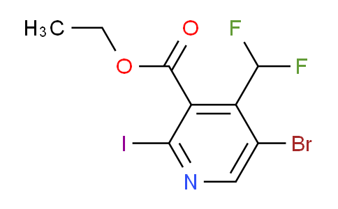AM123135 | 1804892-05-4 | Ethyl 5-bromo-4-(difluoromethyl)-2-iodopyridine-3-carboxylate