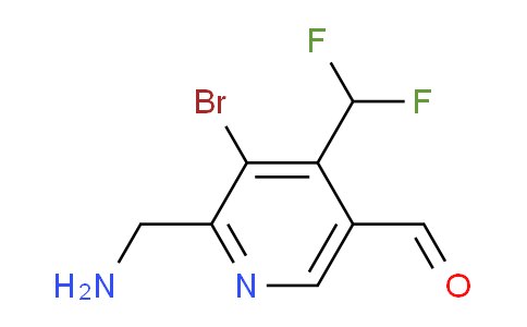 AM123138 | 1805941-77-8 | 2-(Aminomethyl)-3-bromo-4-(difluoromethyl)pyridine-5-carboxaldehyde