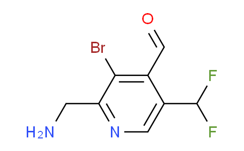 AM123139 | 1805254-25-4 | 2-(Aminomethyl)-3-bromo-5-(difluoromethyl)pyridine-4-carboxaldehyde