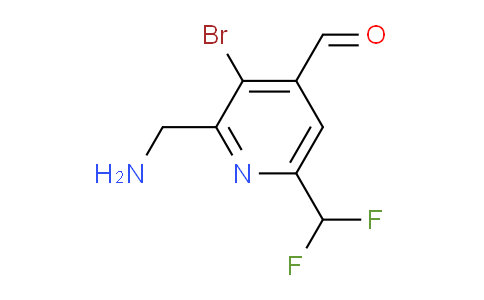 AM123140 | 1805452-77-0 | 2-(Aminomethyl)-3-bromo-6-(difluoromethyl)pyridine-4-carboxaldehyde
