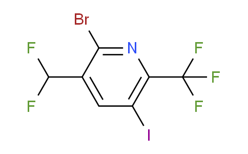 AM123146 | 1807009-99-9 | 2-Bromo-3-(difluoromethyl)-5-iodo-6-(trifluoromethyl)pyridine