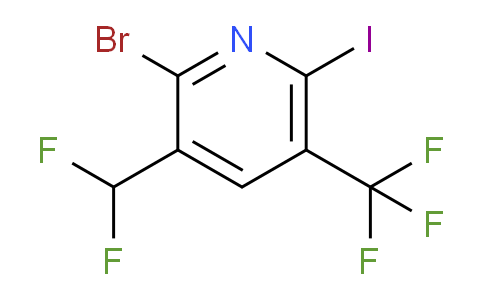 AM123148 | 1805412-61-6 | 2-Bromo-3-(difluoromethyl)-6-iodo-5-(trifluoromethyl)pyridine