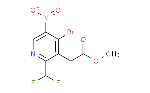 AM123149 | 1806918-76-2 | Methyl 4-bromo-2-(difluoromethyl)-5-nitropyridine-3-acetate