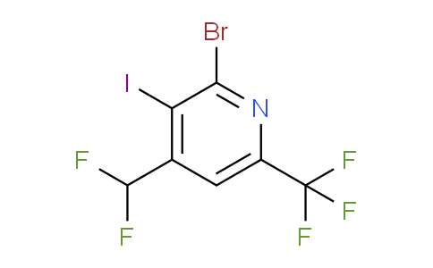 AM123150 | 1805412-66-1 | 2-Bromo-4-(difluoromethyl)-3-iodo-6-(trifluoromethyl)pyridine