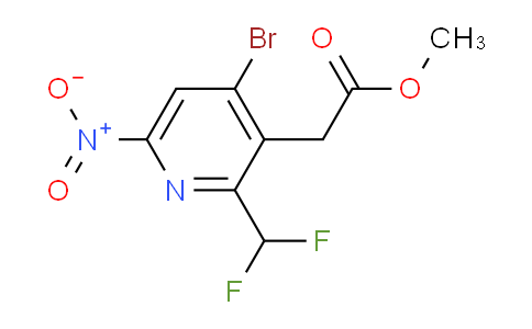 AM123151 | 1805936-03-1 | Methyl 4-bromo-2-(difluoromethyl)-6-nitropyridine-3-acetate