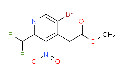 AM123162 | 1805936-08-6 | Methyl 5-bromo-2-(difluoromethyl)-3-nitropyridine-4-acetate