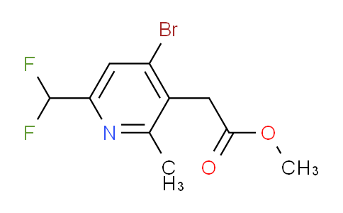 AM123165 | 1805937-59-0 | Methyl 4-bromo-6-(difluoromethyl)-2-methylpyridine-3-acetate