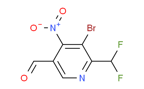 AM123168 | 1806871-95-3 | 3-Bromo-2-(difluoromethyl)-4-nitropyridine-5-carboxaldehyde