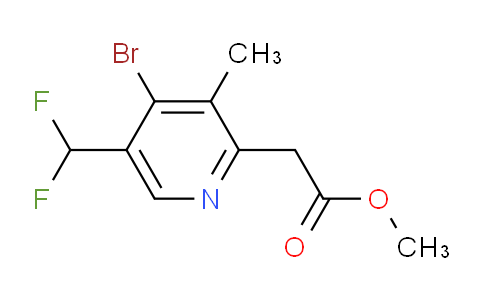 AM123170 | 1806871-12-4 | Methyl 4-bromo-5-(difluoromethyl)-3-methylpyridine-2-acetate