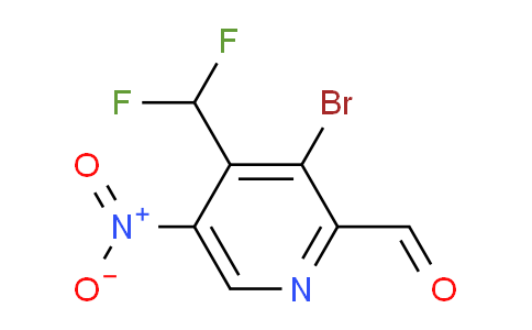 AM123172 | 1804432-31-2 | 3-Bromo-4-(difluoromethyl)-5-nitropyridine-2-carboxaldehyde