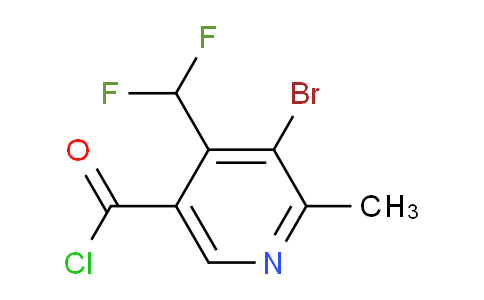 AM123173 | 1806866-39-6 | 3-Bromo-4-(difluoromethyl)-2-methylpyridine-5-carbonyl chloride