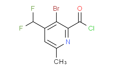 AM123175 | 1806995-40-3 | 3-Bromo-4-(difluoromethyl)-6-methylpyridine-2-carbonyl chloride